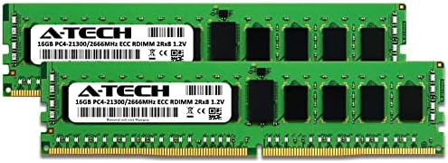 A-Tech 32GB זיכרון RAM עבור Supermicro Superserver SYS-210P-FRDN6T X12SPM-LN6TF | DDR4 2666MHz PC4-21300